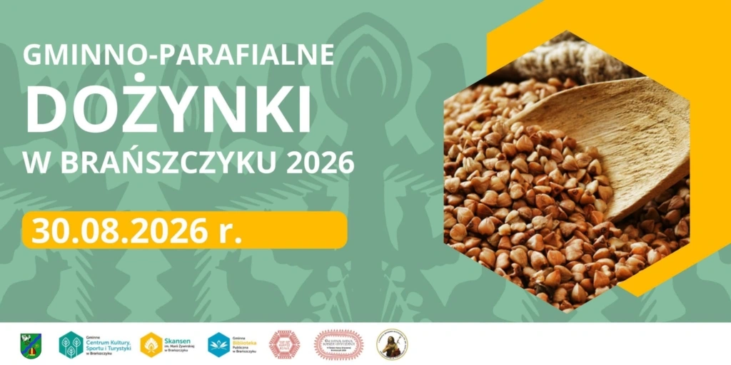 Plakat: VI Święto Kaszy Gryczanej — konkurs na najlepsze danie